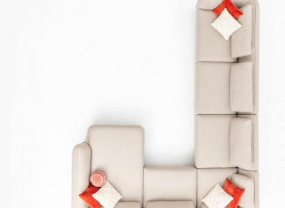 Sectional Sofa U Shape Upholstered Sofa Modern Luxury Living Room Sectional Sofa Living Landscape